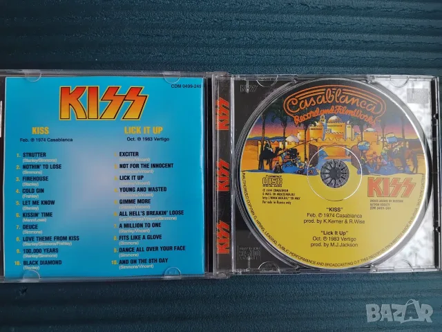 Kiss - Kiss / Lick it Up - матричен диск музика, снимка 2 - CD дискове - 56121889