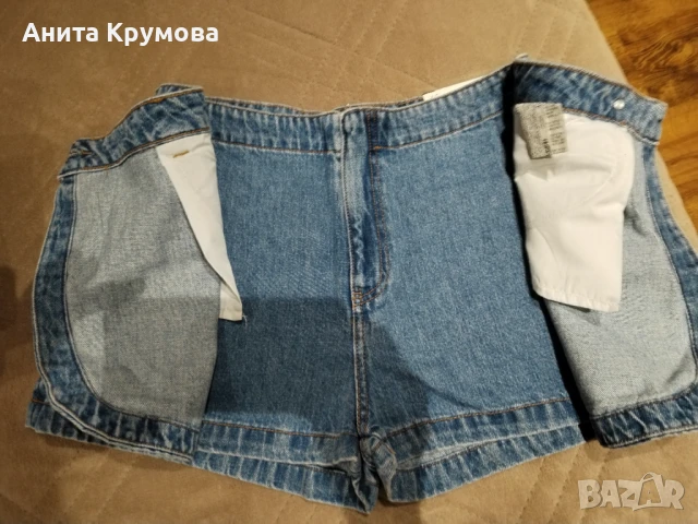 Stradivarius - къс пола-панталон, снимка 3 - Къси панталони и бермуди - 50572278