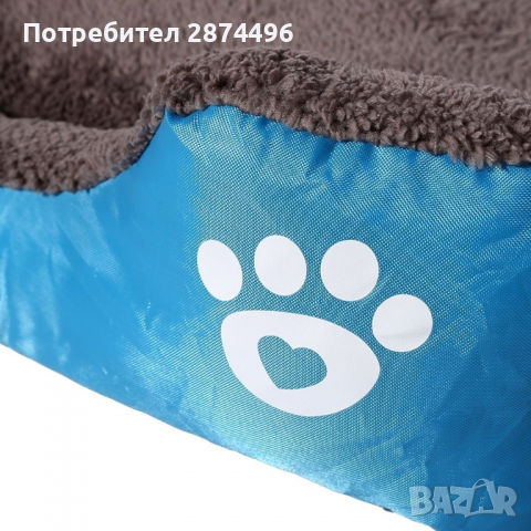 2231 Правоъгълно легло с борд за кучета в 4 размера, снимка 5 - За кучета - 36398979