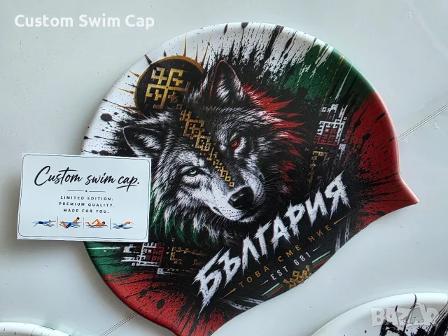 Swim Cap / плувна шапка / шапка за плуване / плувка / плуване, снимка 4 - Водни спортове - 56232074