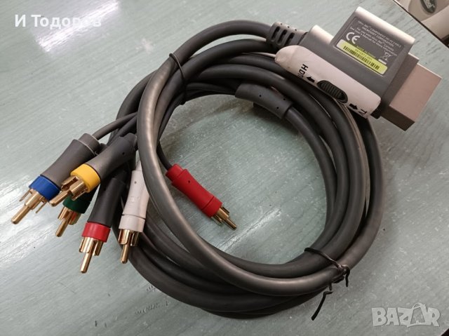 Компонентен HD AV кабел на Microsoft Xbox 360, снимка 3 - Аксесоари - 39600901
