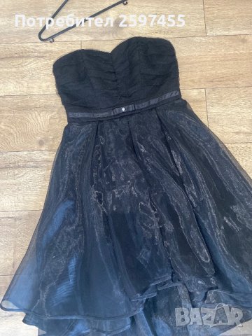 Черна рокля Caramella Fashion, снимка 2 - Рокли - 41816243