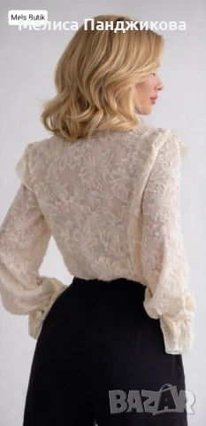 Ефектна дамска риза, снимка 3 - Ризи - 53504152