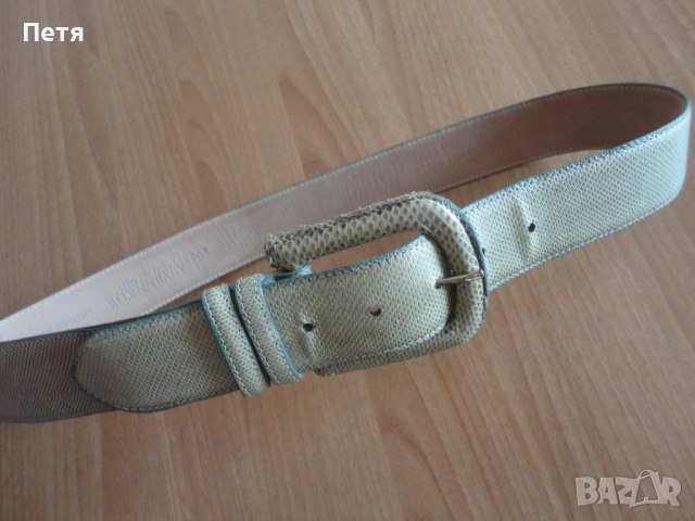 Дамски колан от змийска кожа