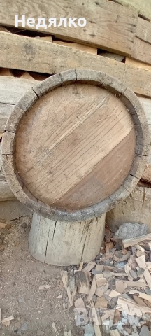 Стара дъбова каца,буре,саксия, снимка 9 - Други ценни предмети - 51634217