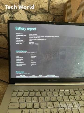 OLED Лаптоп Asus Vivobook Pro OLED 14” AMD Ryzen 5600H, снимка 7 - Лаптопи за работа - 53583347