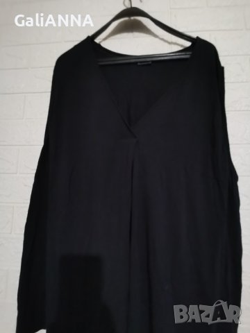 СТРАХОТНА РАЗКРОЕНА ТУНИКА БЕЗ РЪКАВ 3XL-4XL, снимка 3 - Туники - 41631829
