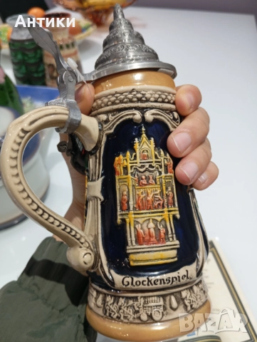 Стара халба със сертификат прекрасна за подарък, снимка 15 - Колекции - 52470382