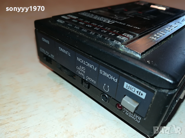 SHARP JC-534H AM-FM REVERSE WALKMAN 2203221840, снимка 5 - Радиокасетофони, транзистори - 36197766