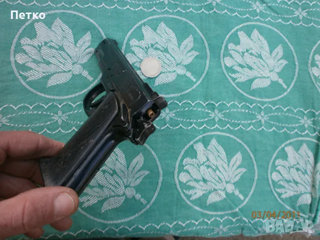 Стар пистолет  запалка, снимка 5 - Антикварни и старинни предмети - 49659149