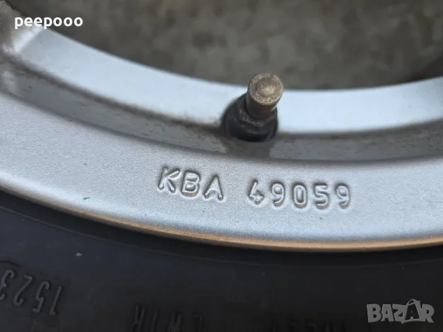 Алуминиеви джанти 5x114,3 с зимни гуми Дънлоп 225/65/17 Honda CR-V, снимка 14 - Гуми и джанти - 55988739