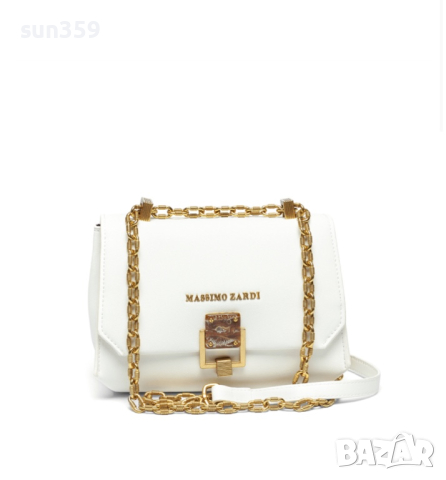 Бяла чанта Massimo Zardi 
