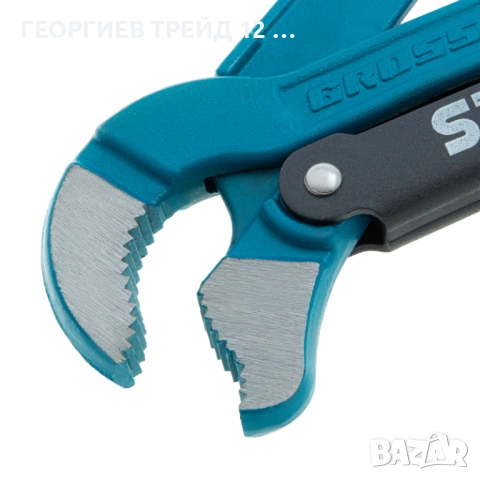 Ключ тръбен, №1, 1", кован, CrV, S-образни челюсти Gross - 15611, снимка 2 - Други инструменти - 53151691