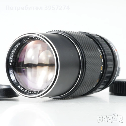 Спецификации на обектива Марка: Olympus Модел: Zuiko Auto-Zoom 1:4 f=75~150mm Фокусно разстояние: , снимка 2 - Обективи и филтри - 53573805