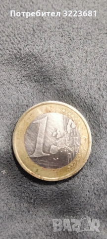 Рядка колекционерска монета 1 евро 1999 Франция., снимка 2 - Нумизматика и бонистика - 53032202
