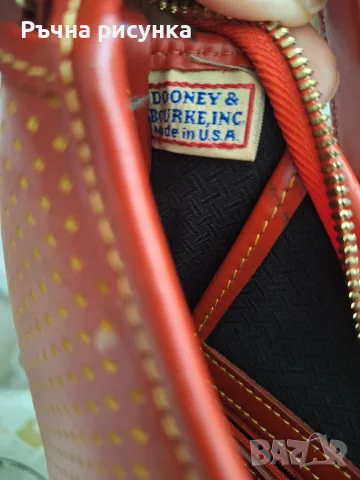 Vintage дамска чанта за рамо от марката Dooney & Bourke, снимка 3 - Чанти - 56251652