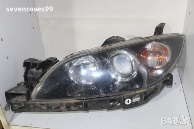 Фар ляв Мазда 3 2008 2.3i 158hp Mazda 3 седан  xenon