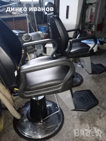 2 Броя Бръснарски столове , снимка 5 - Фризьорски столове - 52930786