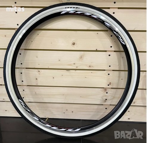 Велосипедна гума KENDA Eurotrek (28 x 1.25) (32-622), бели бордове, снимка 7 - Части за велосипеди - 40890561