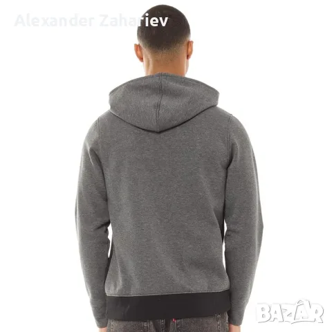 Суитчър с качулка Jack&Jones Olive мъжки, снимка 9 - Суичъри - 56319076