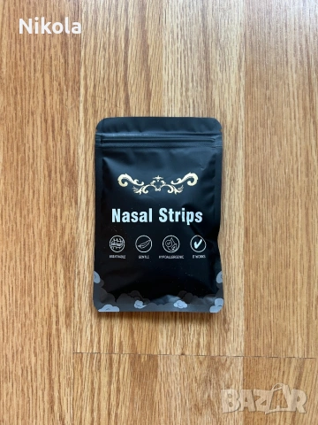 Лентички за нос (подобрено дишане) подходящи за сън и за спорт