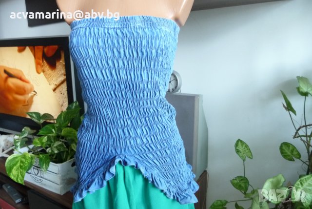 дънково бюстие /бюстие от деним /, снимка 2 - Корсети, бюстиета, топове - 41347730