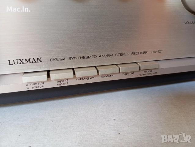 LUXMAN digital synthesized AM/FM Stereo Receiver RX-101, снимка 11 - Ресийвъри, усилватели, смесителни пултове - 51655392