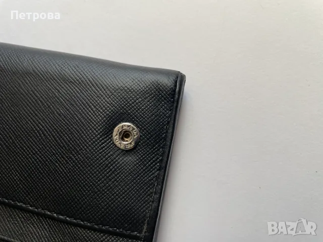 Портфейл Prada от кожа Оригинал, снимка 10 - Портфейли, портмонета - 56103303