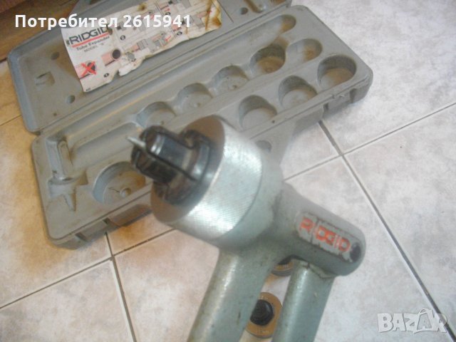RIDGID Expander-Експандер За Разширяване-Калиброване На Тръби-22 мм-18 мм-16мм-, снимка 15 - Други инструменти - 33843259