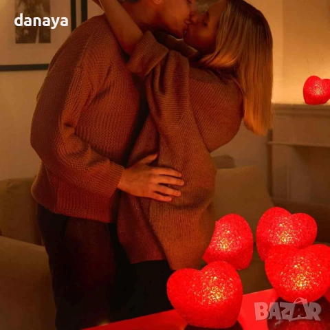 6298 Романтична декорация Светещо сърце, снимка 4 - Декорация за дома - 52910256