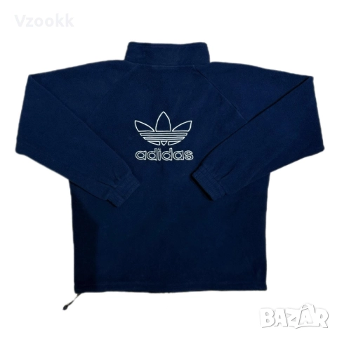 Мъжко горнище Adidas Trefoil FZ | M размер, снимка 2 - Спортни дрехи, екипи - 52737232