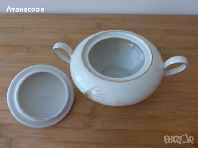 Немска порцеланова захарница БАВАРИЯ 1970 г, снимка 5 - Аксесоари за кухня - 41751061