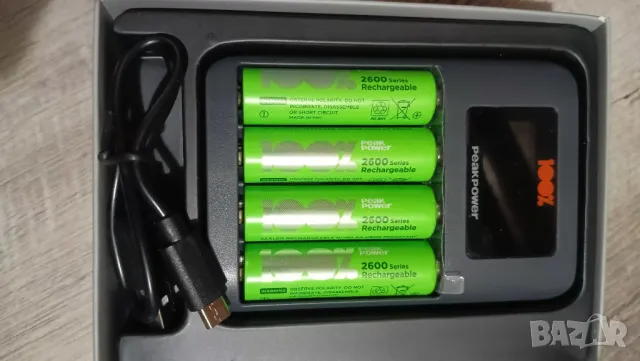 зарядно с батерии нимх NiMH battery charger АА , снимка 5 - Друга електроника - 50427745