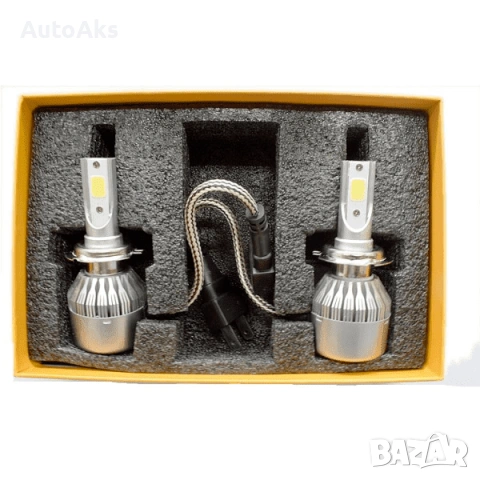 LED крушки H1/H4/H7/H8/H9/H11/ HB3/HB4 MITUTOYO диоден комплект, снимка 2 - Аксесоари и консумативи - 53852176