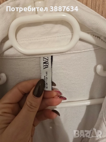 Дамско Дънкова рокля ZARA, снимка 3 - Якета - 52056001