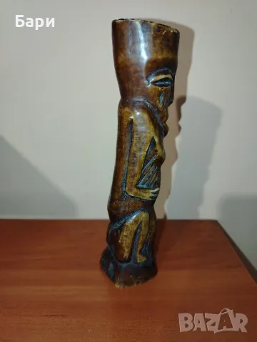 Рядка африканска статуя Bwami Lega от Заир - АФРИКА, снимка 5 - Статуетки - 48056293