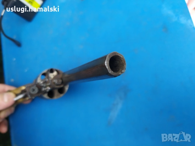 Стар револвер/пищов/пистолет, снимка 8 - Антикварни и старинни предмети - 53212847