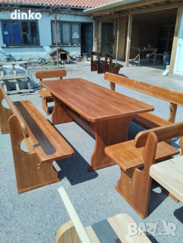 Маси с пейки , снимка 5 - Градински мебели, декорация  - 18551117