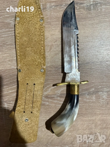Уникален ловджийски нож , снимка 5 - Ножове - 53213982