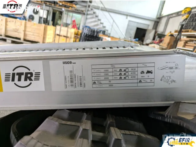 НОВИ! Алуминиеви рампи за багери ITR | Италианско качество | ТОП цена, снимка 10 - Индустриална техника - 50209396