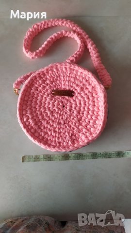 Ръчно плетена дамска чанта, снимка 4 - Чанти - 41658192