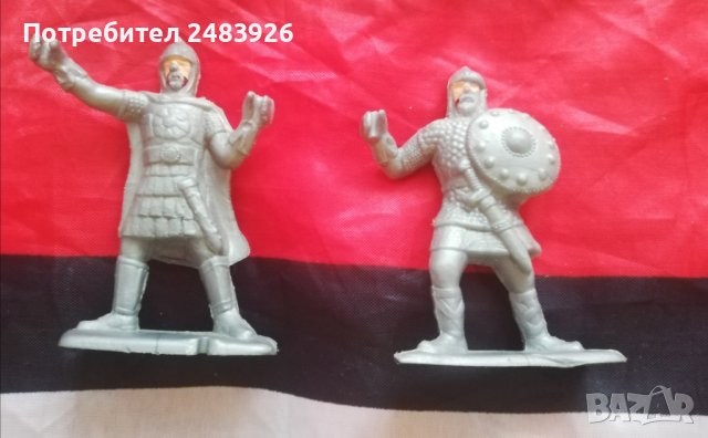 Фигури на средновековни воини, снимка 3 - Колекции - 41324277