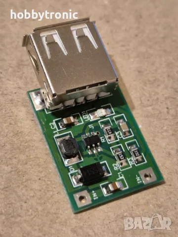 Повишаващ преобразувател 0.9-5V ->5V