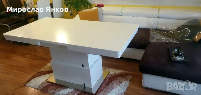 ТОП ОФЕРТА! Разтегателна холна маса , снимка 8 - Маси - 48548759