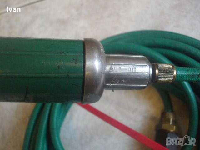 Пневматична Немска Старо Качество-Мини Дрелка-Шлифовалка-С Маркуч и Диамантено Острие-Отлична-6 bar, снимка 12 - Диамантени и режещи инструменти - 41597021