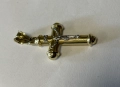 Златна висулка(кръст)5.14гр., снимка 2