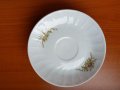 Чаши за чай с чинийки с декор Мащерка, снимка 5