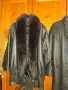 дамско кожено палто с косъм , снимка 2