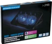Охладителна подложка за лаптоп i-JMB, до 17 ", 36 x 26 x 3 см, Метална, Черен, снимка 1