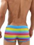 Мъжки бански шорти Rainbow fashion tethered slim Boxer , снимка 3